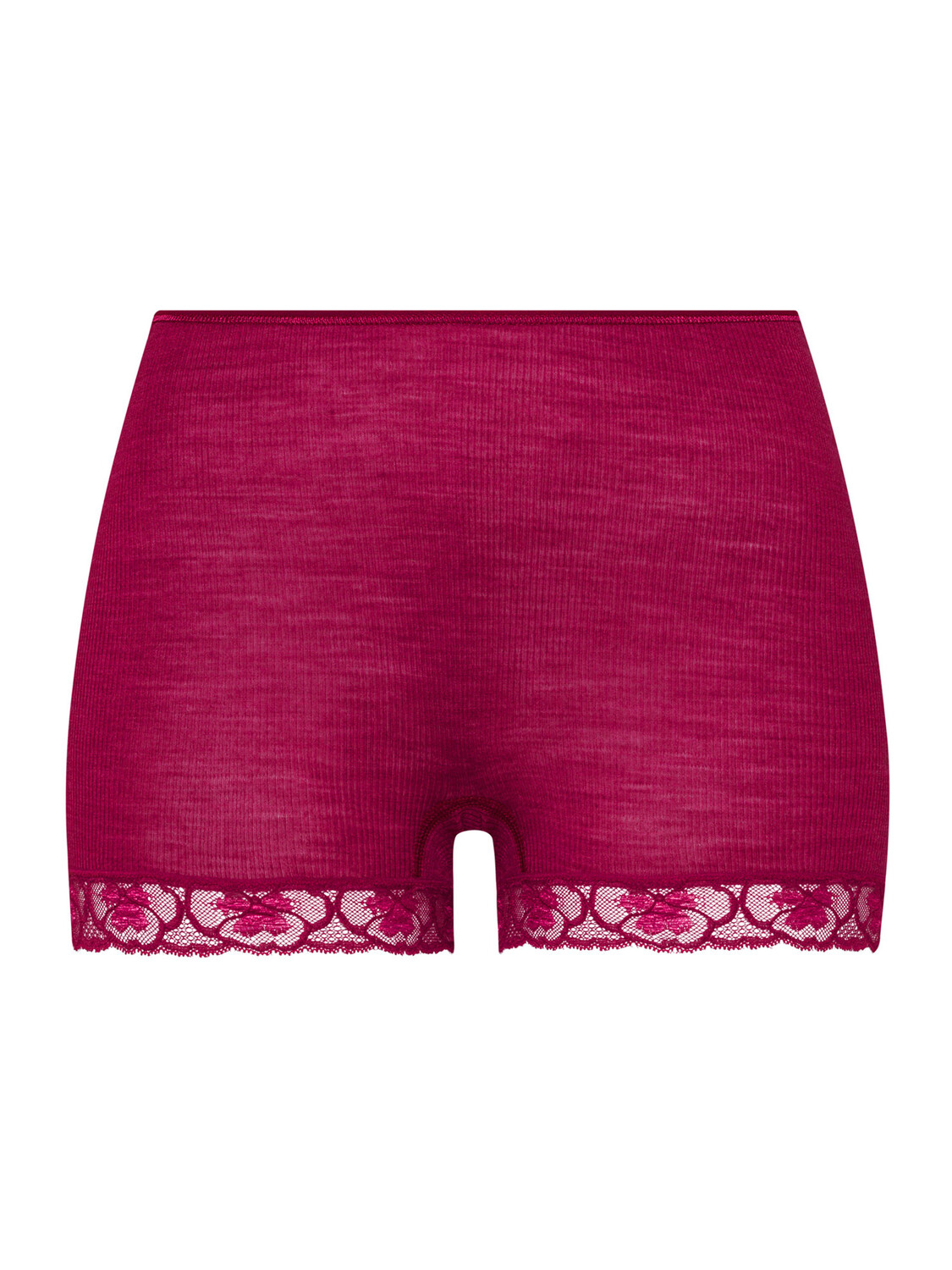 

Трусы Hanro Panty Woolen Lace, цвет intense garnet