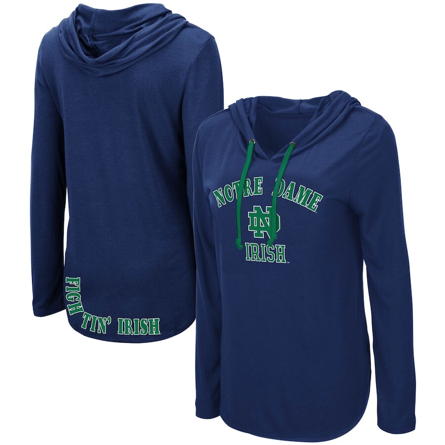 

Футболка с длинным рукавом Colosseum Notre Dame Fighting Irish, нави