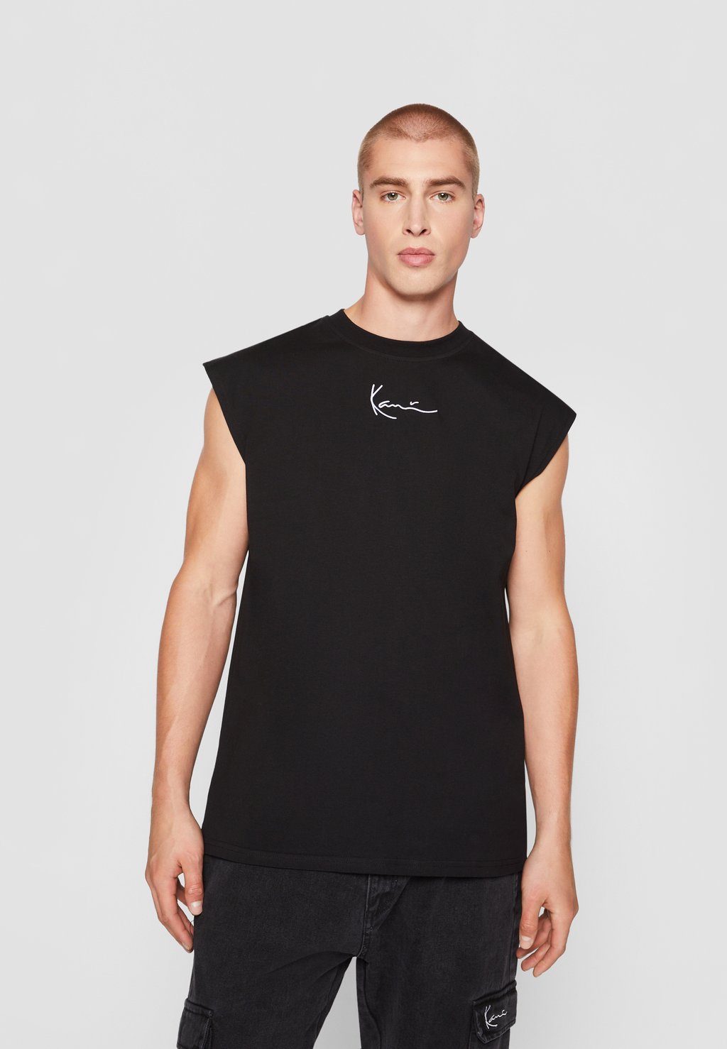 Базовая футболка SMALL SIGNATURE TEE Karl Kani, черная