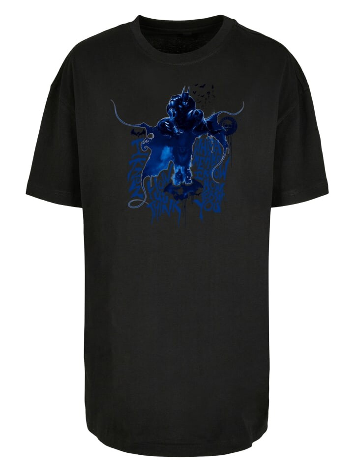 

Футболка F4NT4STIC Oversized Boyfriend Tee DC Comics Batman Arkham, черный