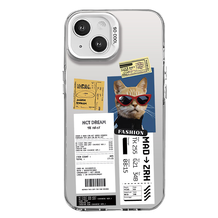

Гены будущего Чехол для телефона Future Genes, IMD-china-red-583505TDL tag sunglasses cat W2289