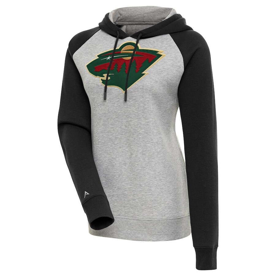

Пуловер с капюшоном Antigua Minnesota Wild, серый