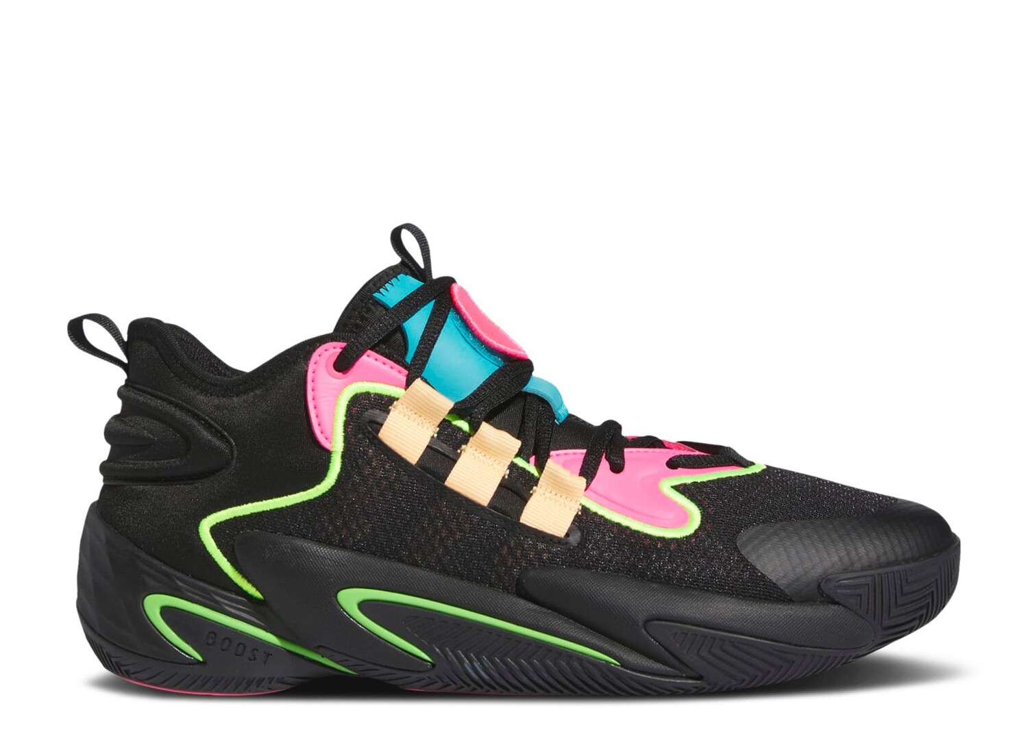 

Кроссовки adidas Byw Select 'Black Pink Orange', черный