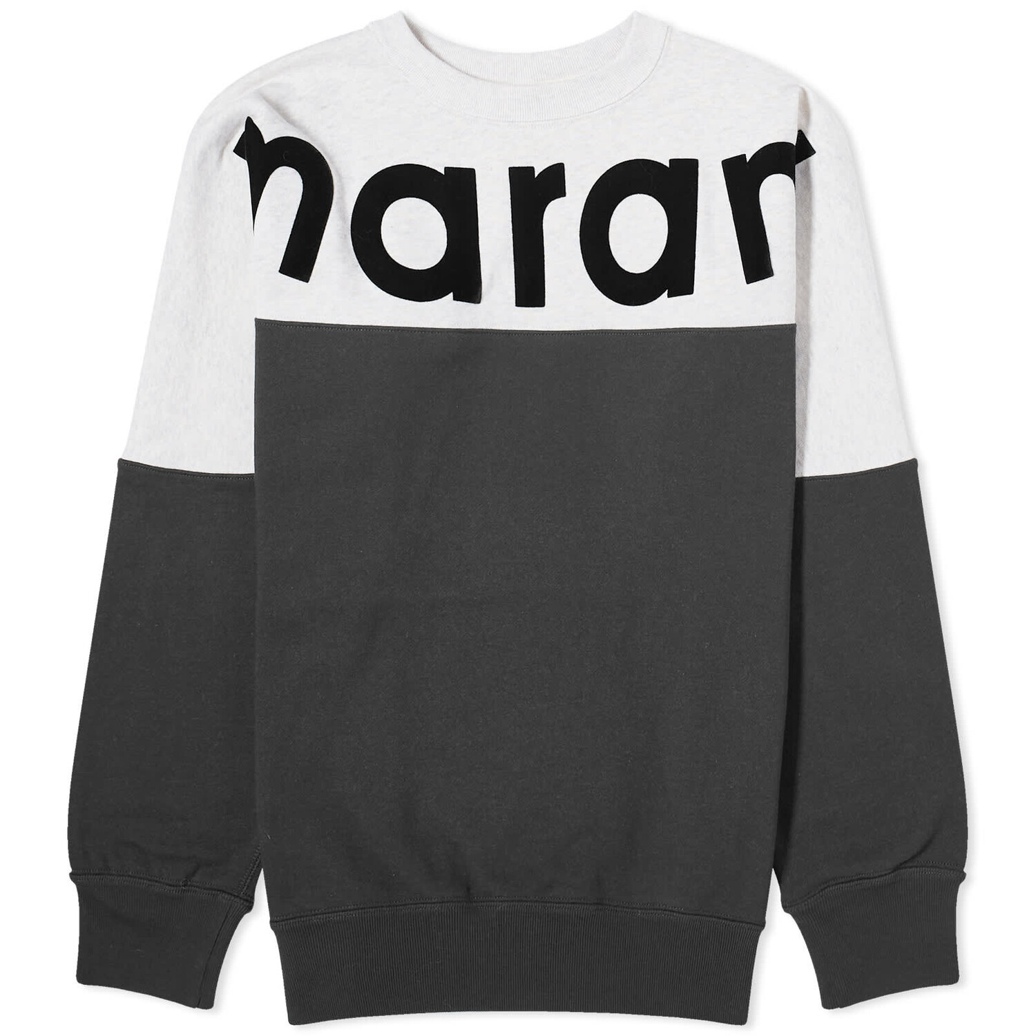 

Толстовка Isabel Marant Howley Colour Block, цвет Faded Black