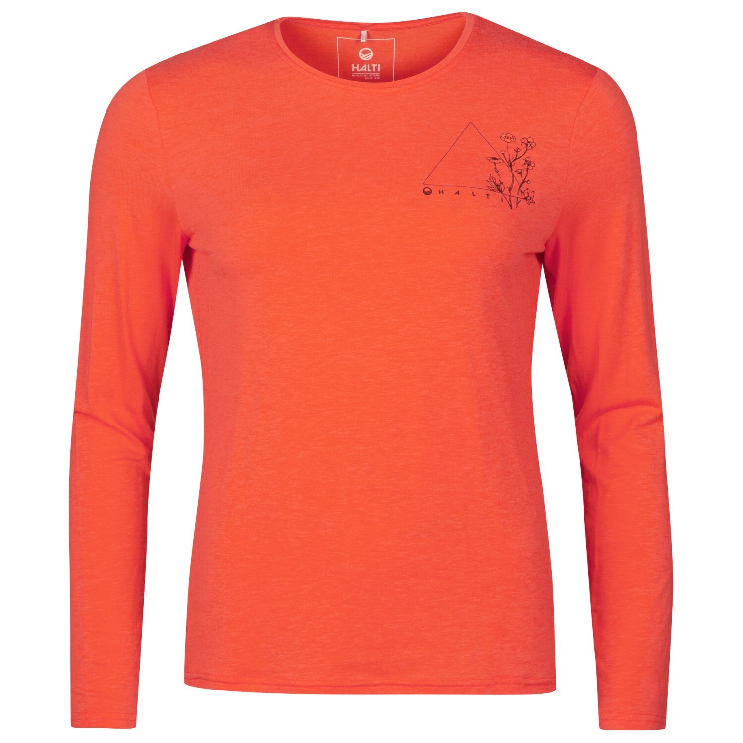 

Лонгслив Halti Women's Tuntu II L/S Shirt, цвет Nasturtium Orange