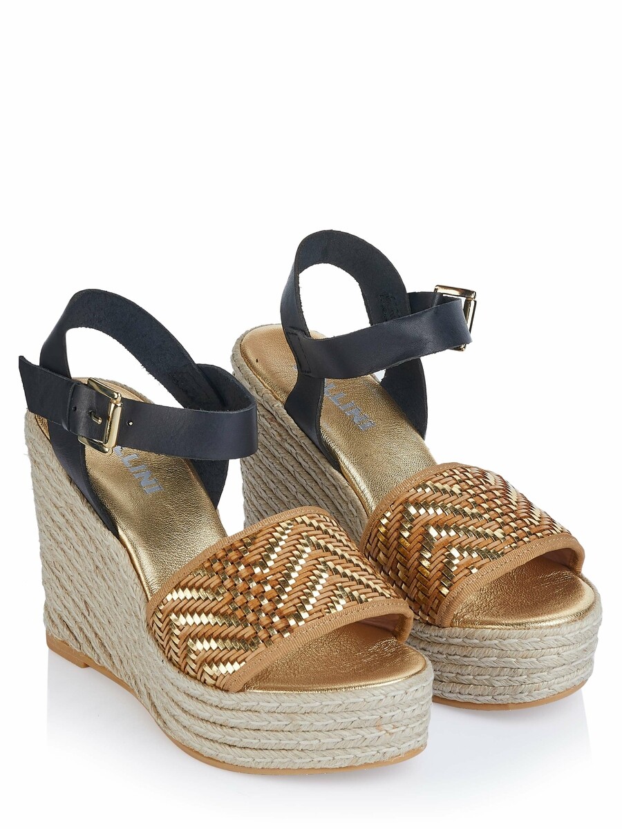 

Сандалии Pollini, золотой