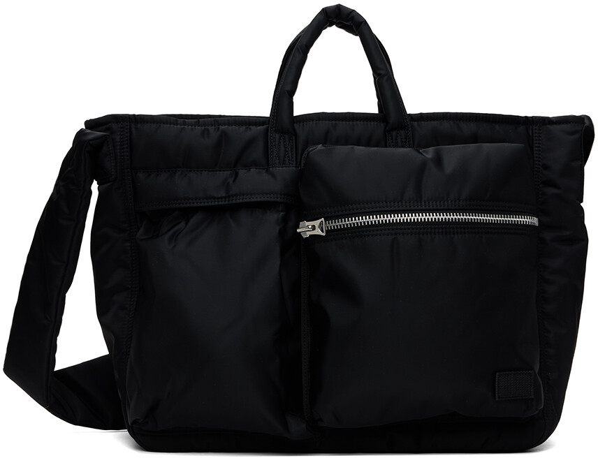 

Черная сумка-тоут Porter Edition sacai