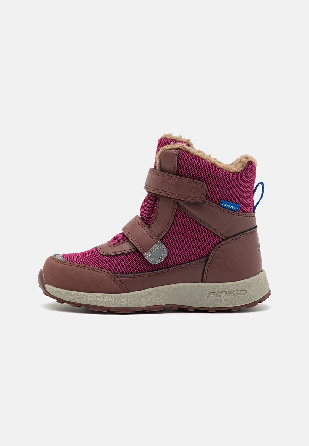 

Сапоги зимние Lappi Unisex Finkid, цвет raspberry/sable