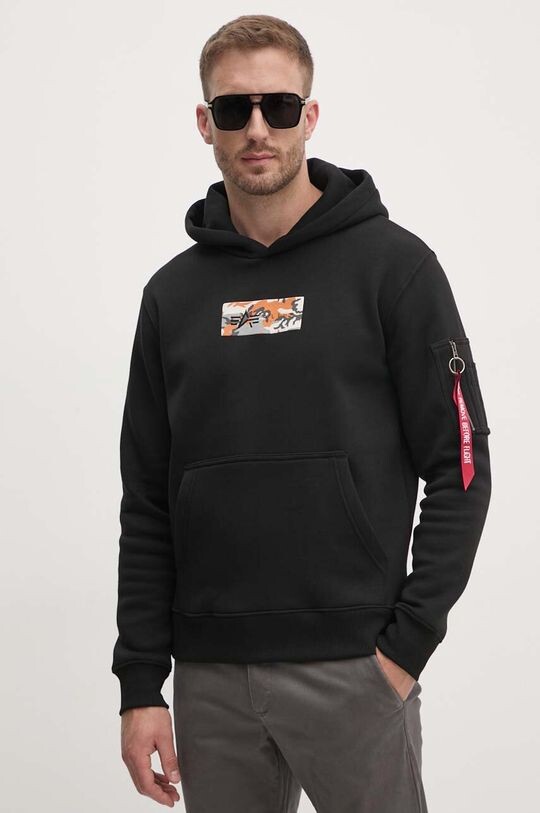 

Толстовка Alpha Industries, черный