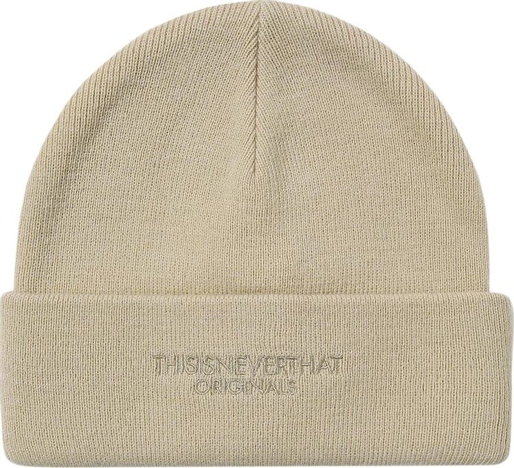

Шапка thisisneverthat FR Logo 'Beige', коричневый