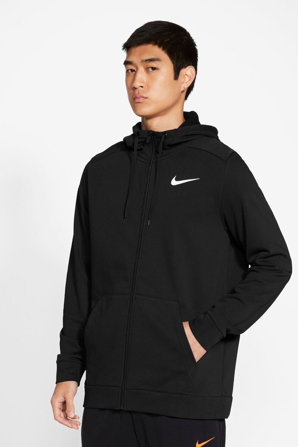 

Толстовка для тренировок Dri-FIT на молнии Nike, черный
