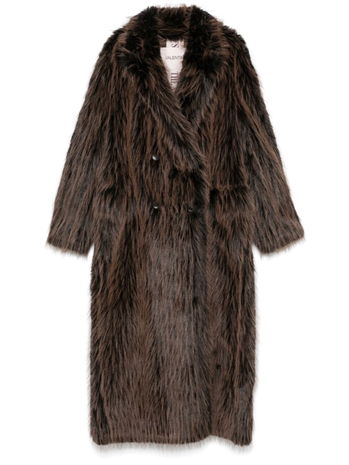 

VALENTINI 1972 шуба из искусственного меха, черный