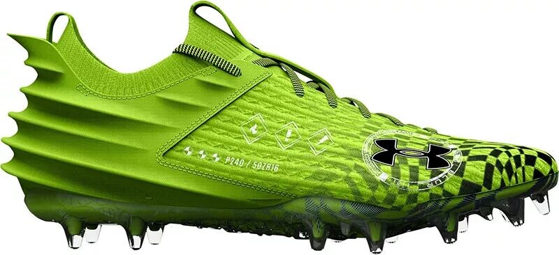 

Мужские футбольные бутсы Under Armour Blur Smoke 2.0 MC LE, зеленый/белый