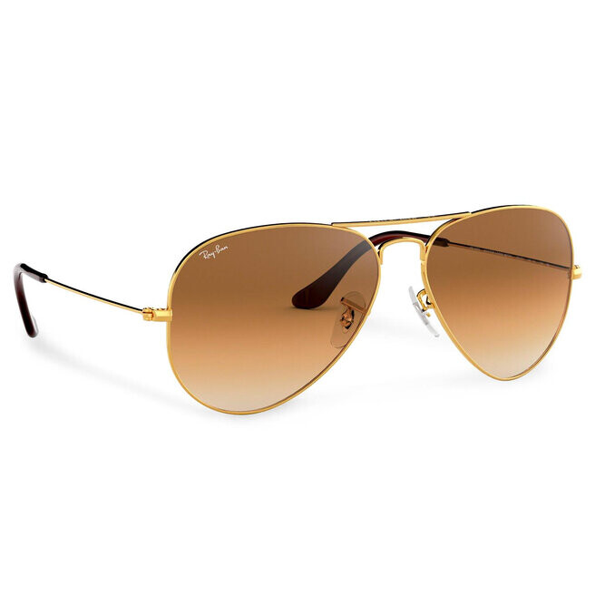

Солнцезащитные очки Ray-Ban AviatorLarge Metal, золото