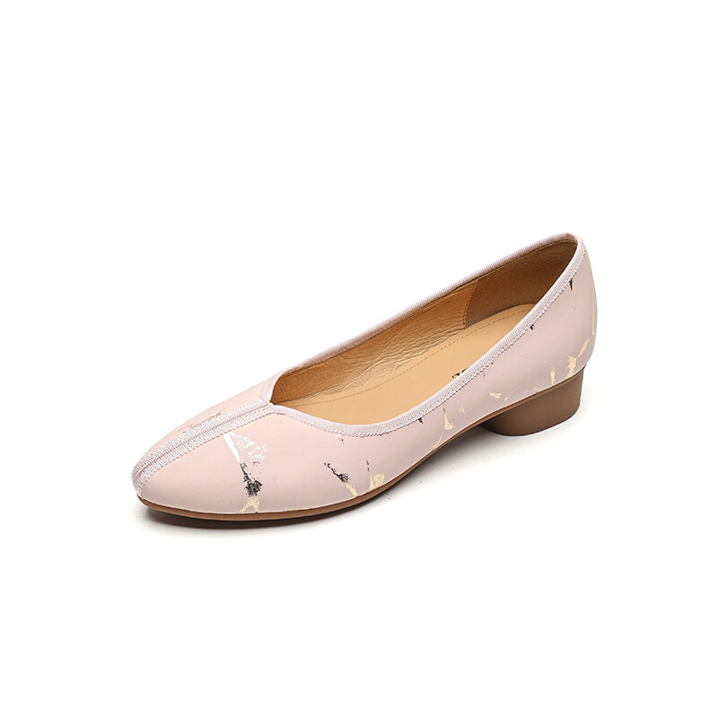 

Туфли женские повседневные Women's Casual Shoes Women's Bai Shiting, кремовый