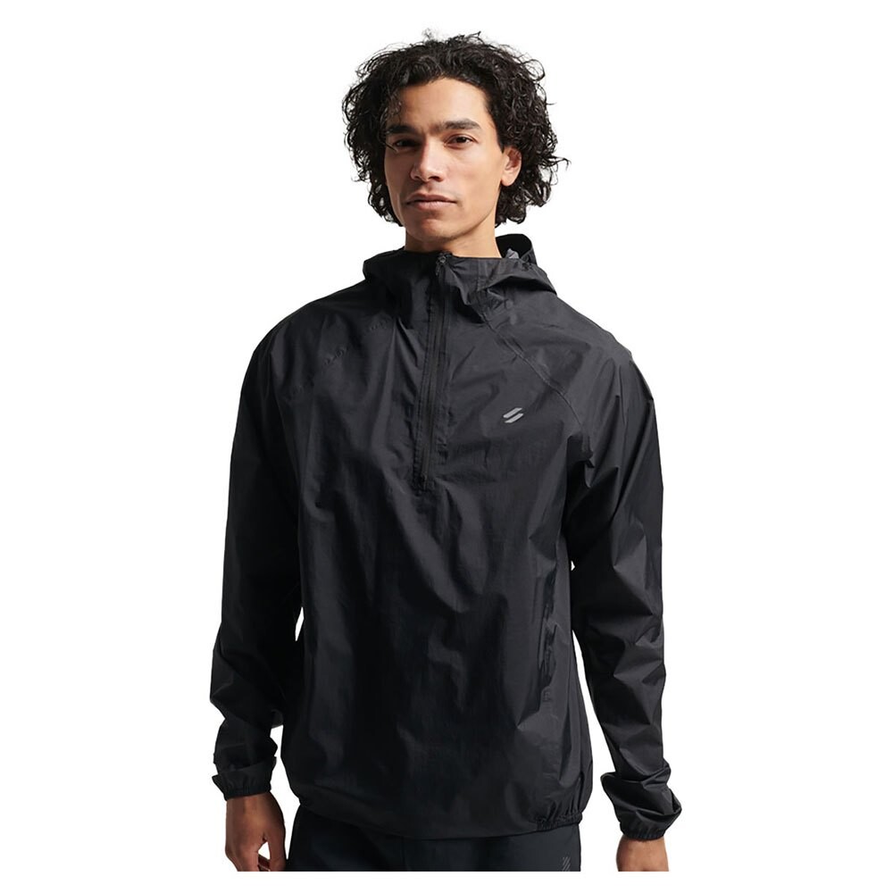 

Куртка Superdry Run Lw Waterproof Shell, черный
