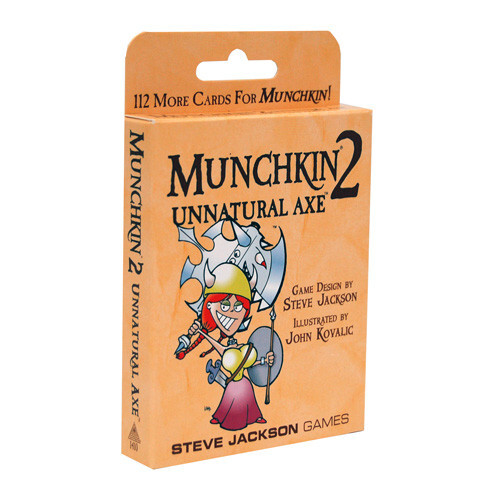 

Настольная игра Steve Jackson Games Munchkin 2: Unnatural Axe Expansion