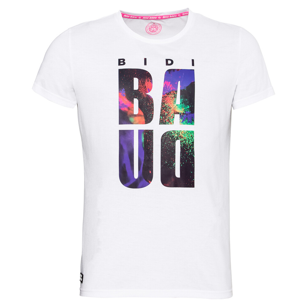 

Футболка BIDI BADU Demba Lifestyle Tee white/ neon, белый