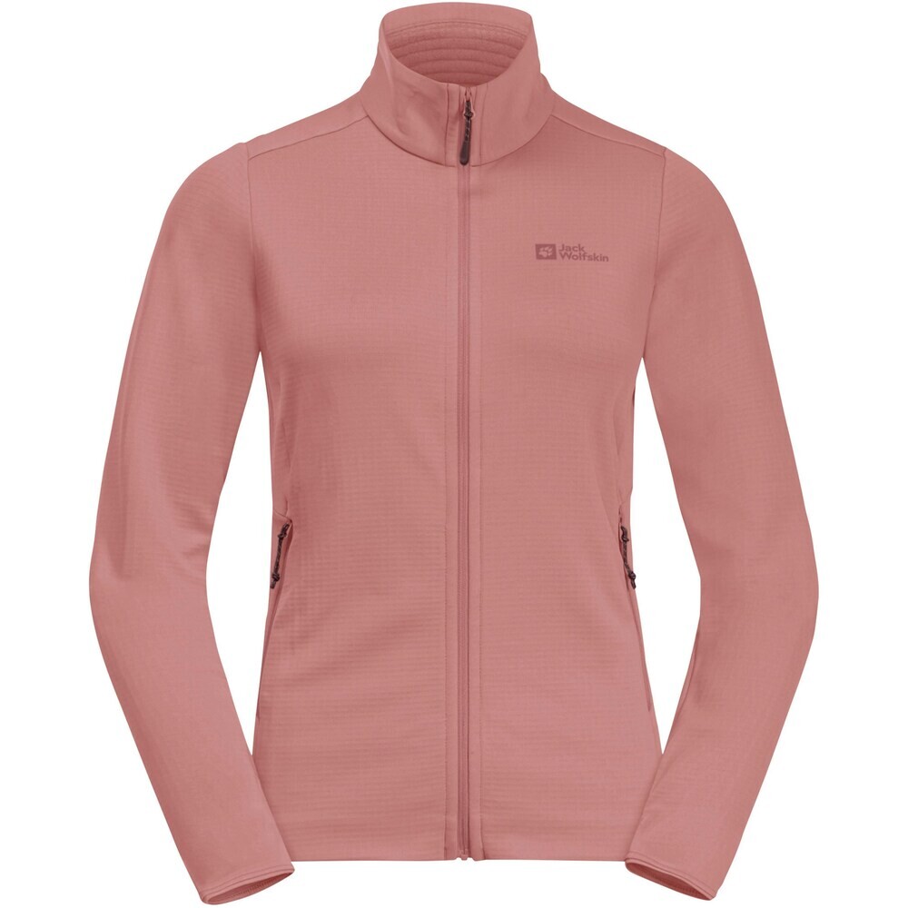 

Флисовая жилетка Jack Wolfskin KOLBENBERG, розовый