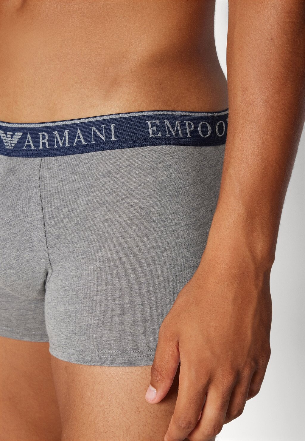 

Трусы TRUNK 2 PACK Emporio Armani, серый
