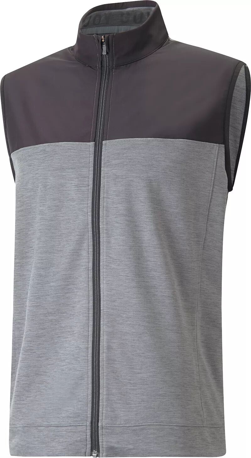 

Мужской жилет для гольфа с цветными блоками Puma Cloudspun