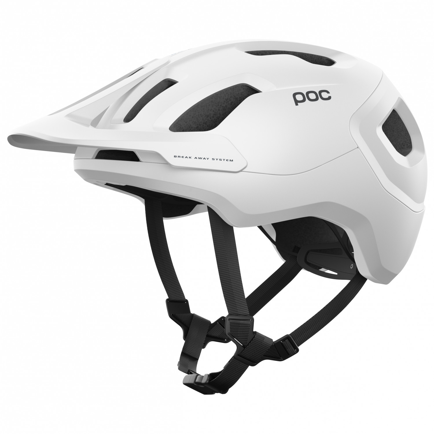 Велосипедный шлем Poc Axion, цвет Hydrogen White Matt