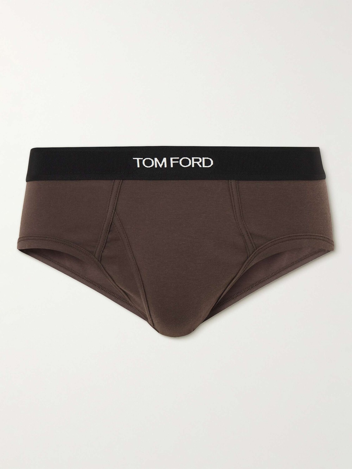 

Трусы из эластичного хлопка TOM FORD, коричневый