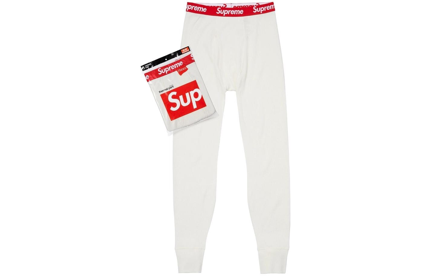 

Утепленные штаны Supreme унисекс, Белый