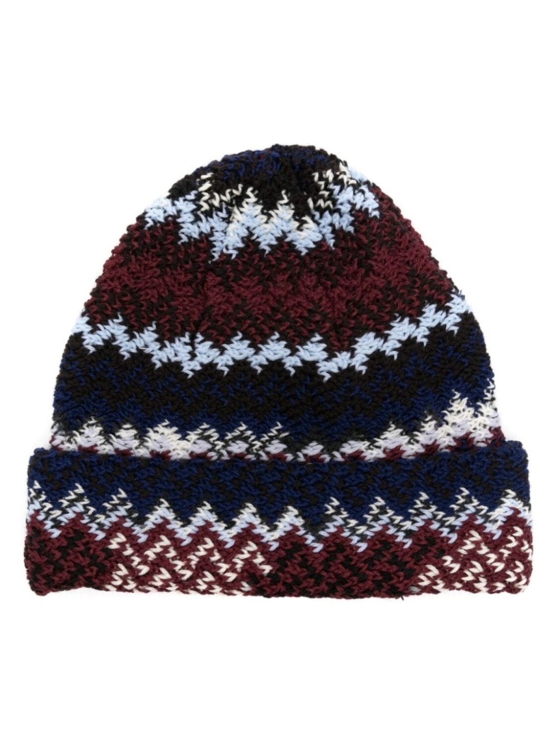

Missoni шапочка с зигзагообразным узором, коричневый