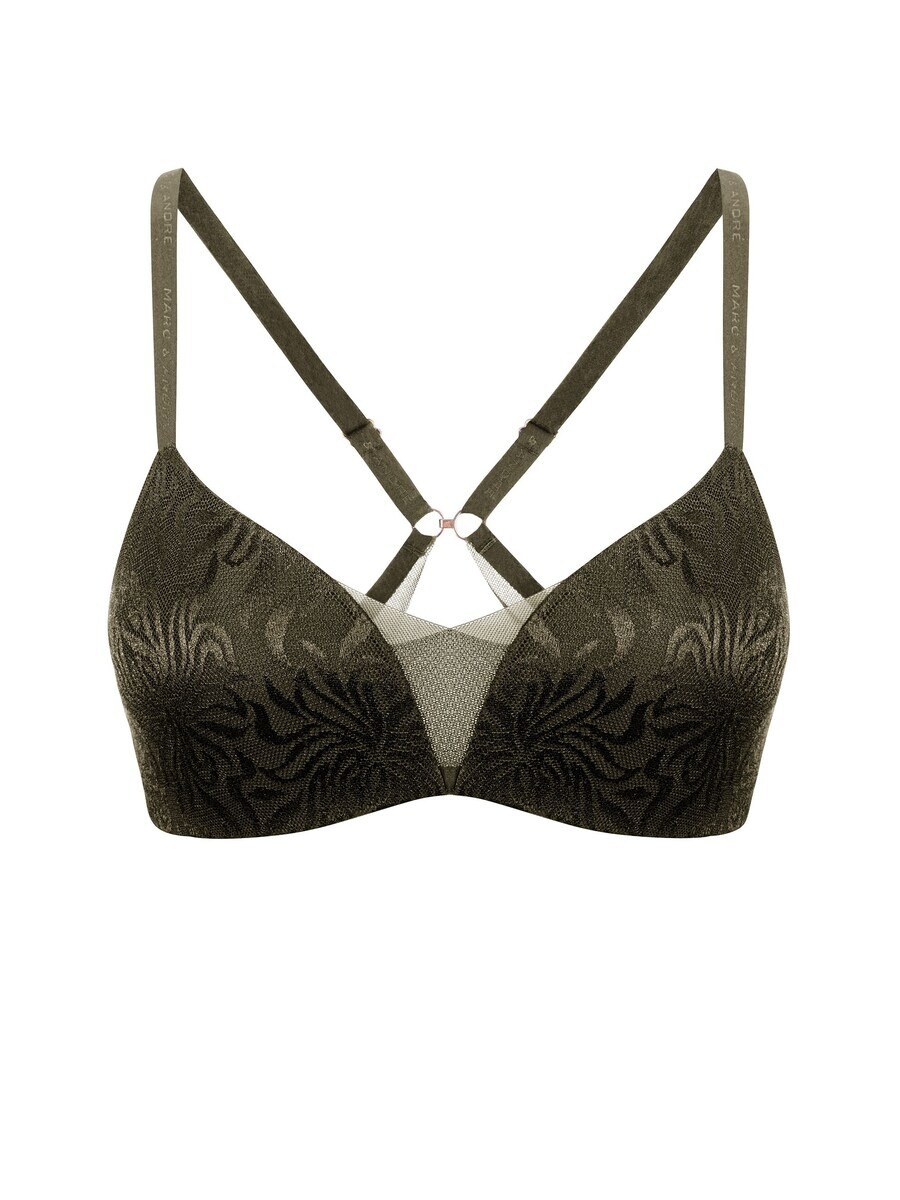 

Бюстгальтер Marc & André Push-up Bra, оливковый
