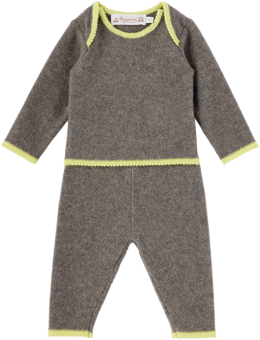 

Baby Grey Комплект из свитера и брюк для отдыха Bambini Коричневый Bonpoint