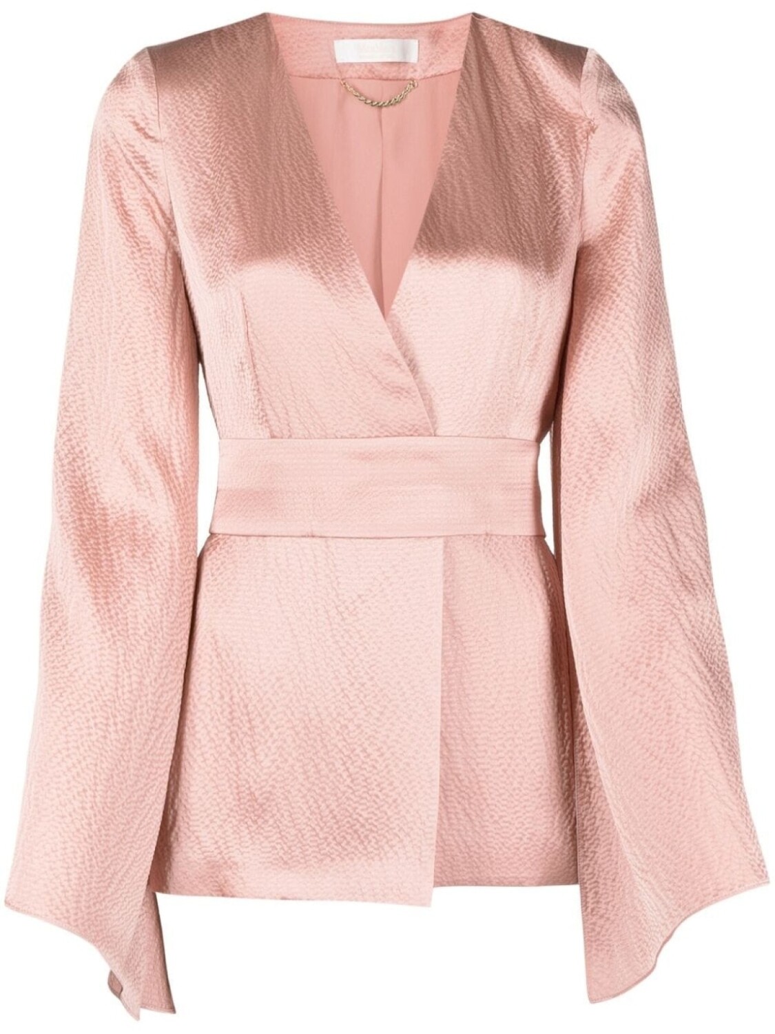 

Max Mara шелковый жакет Occhi, розовый