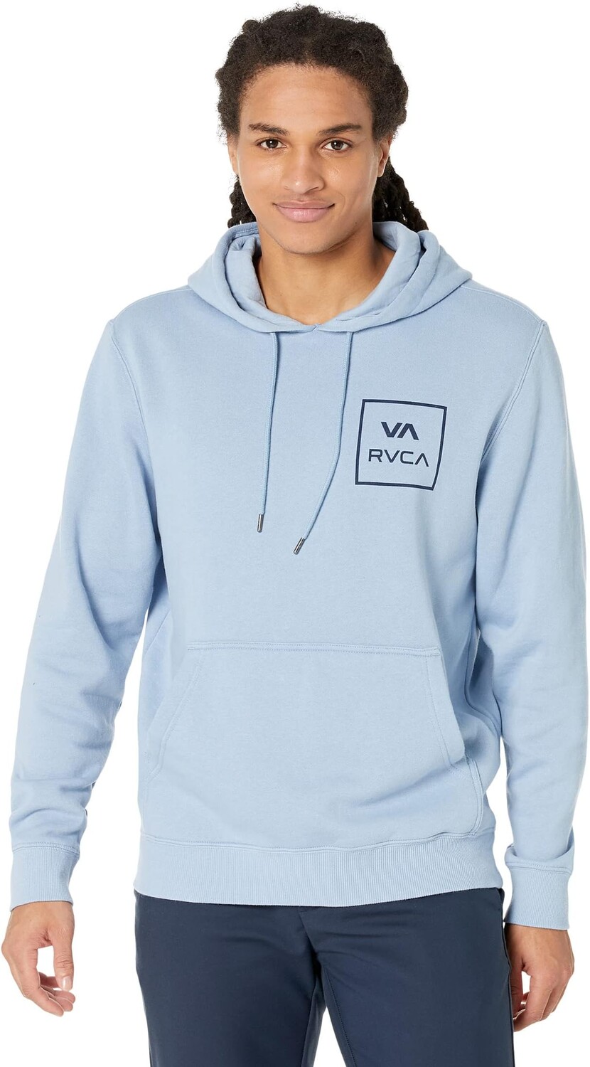 

Толстовка с капюшоном VA All The Way 2 RVCA, цвет Ash Blue
