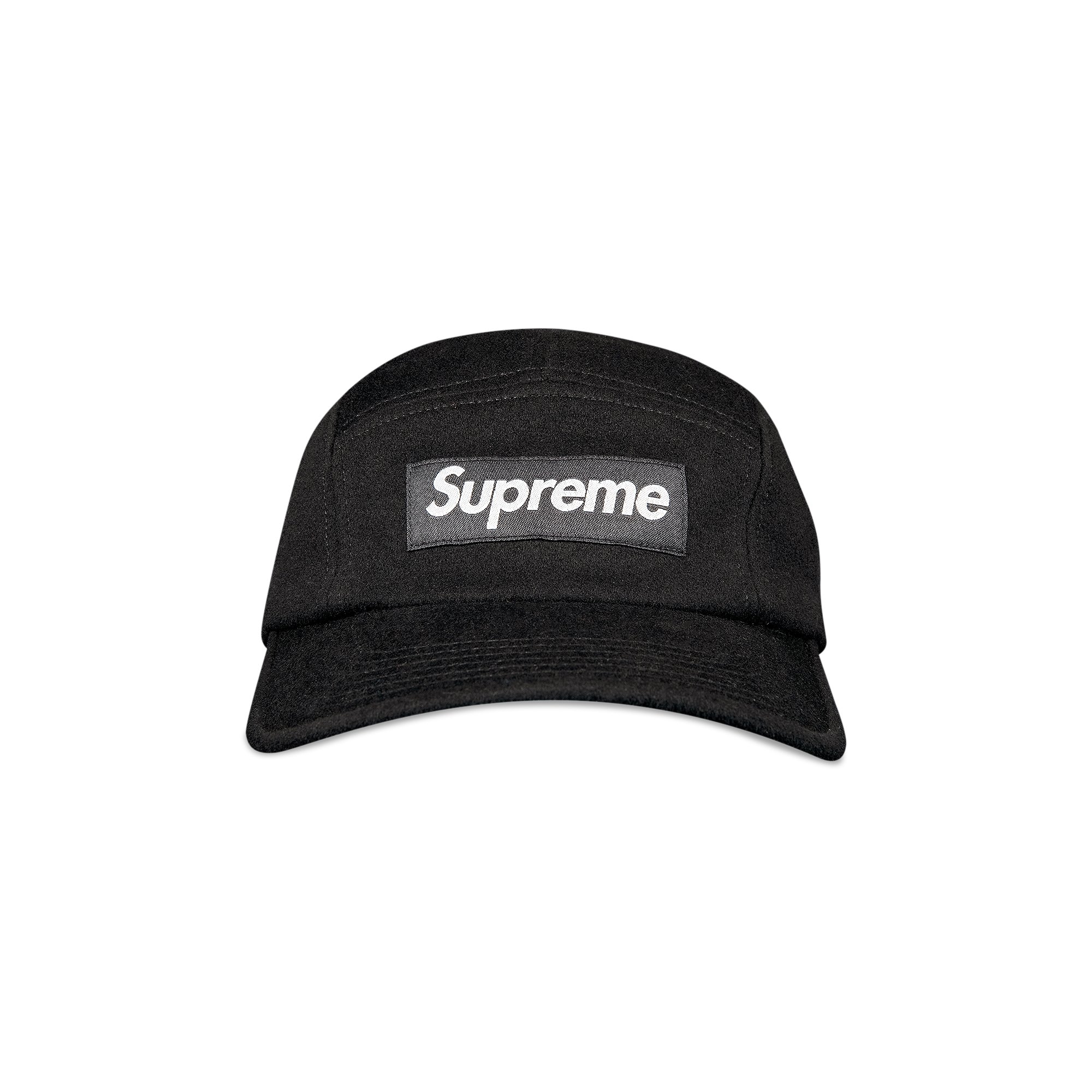 Кепка Supreme Wool Camp, черная кепка supreme bandana camp черная