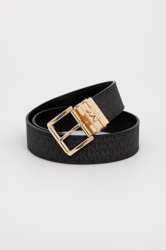 

Ремень кожаный двусторонний 558366 MICHAEL Michael Kors, черный