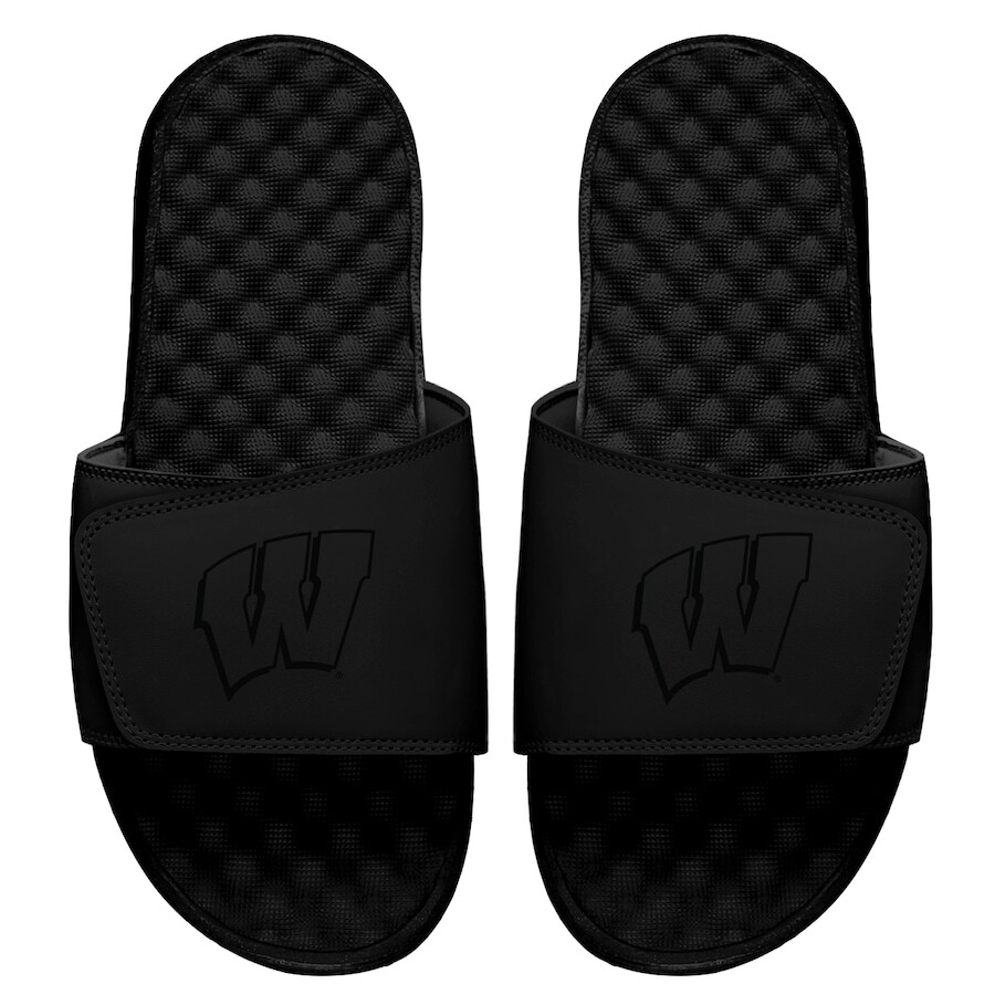 

Шлепанцы ISlide Wisconsin Badgers, черный