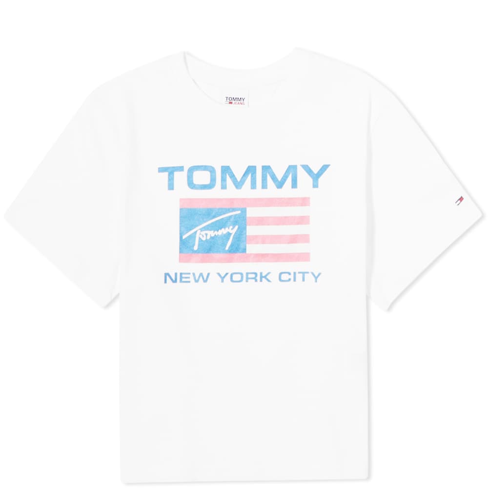 

Футболка с логотипом Tommy Jeans Modern Prep, белый