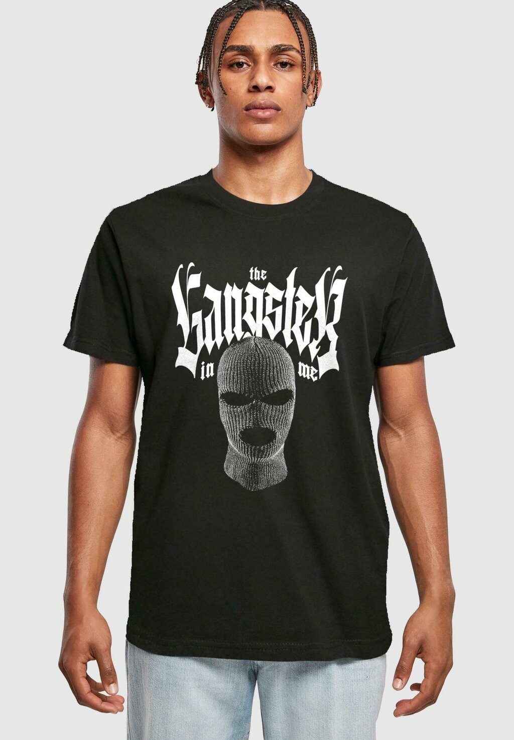 

Футболка с принтом ХЕРРЕН Mister Tee, черный