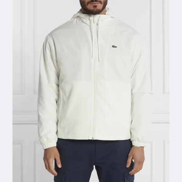 

Куртка стандартного кроя Lacoste, белый