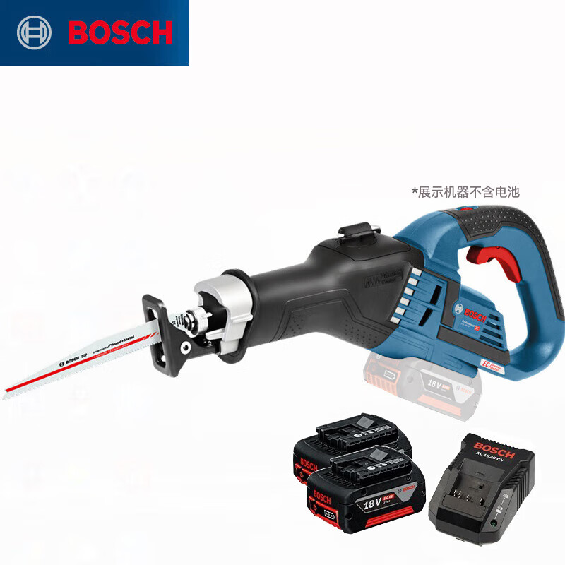 Сабельная пила Bosch GSA18V-32 + два аккумулятора 4.0Ah