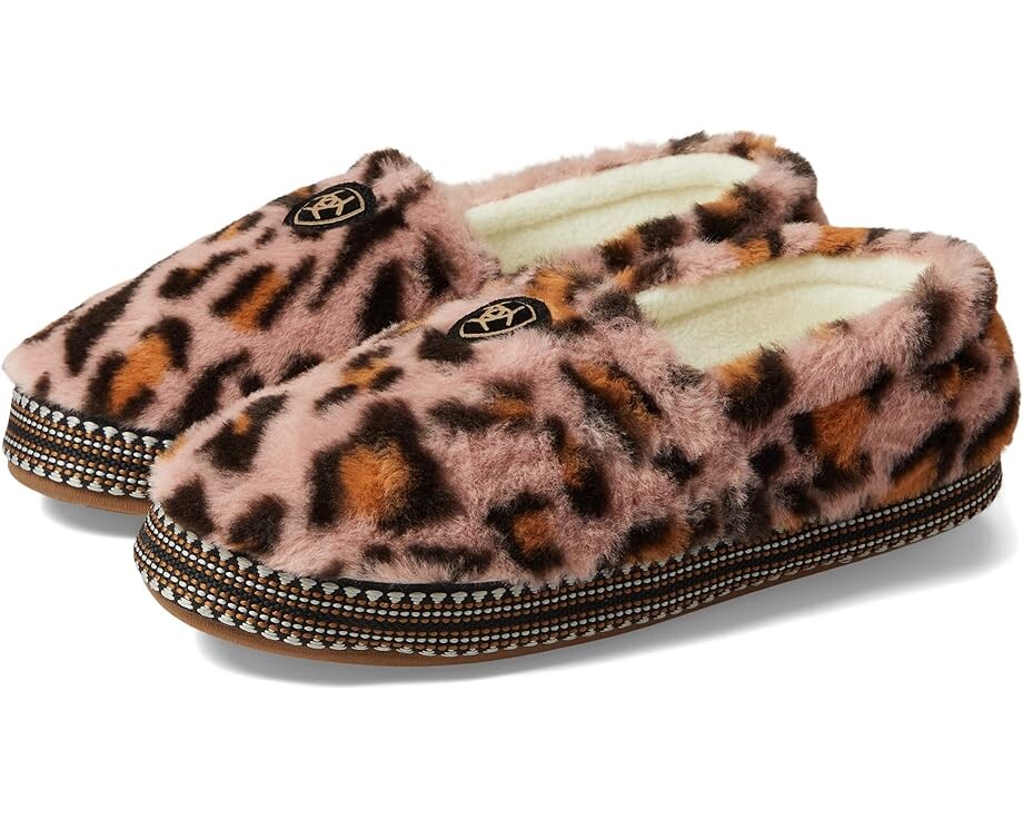 

Домашняя обувь Ariat Snuggle Slipper, цвет Pink Leopard