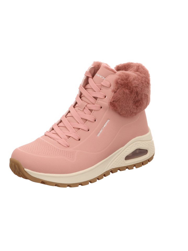 

Сапоги Skechers Warmfutter Schnür Warmfutter Uno Rugged Fall Air, розовый