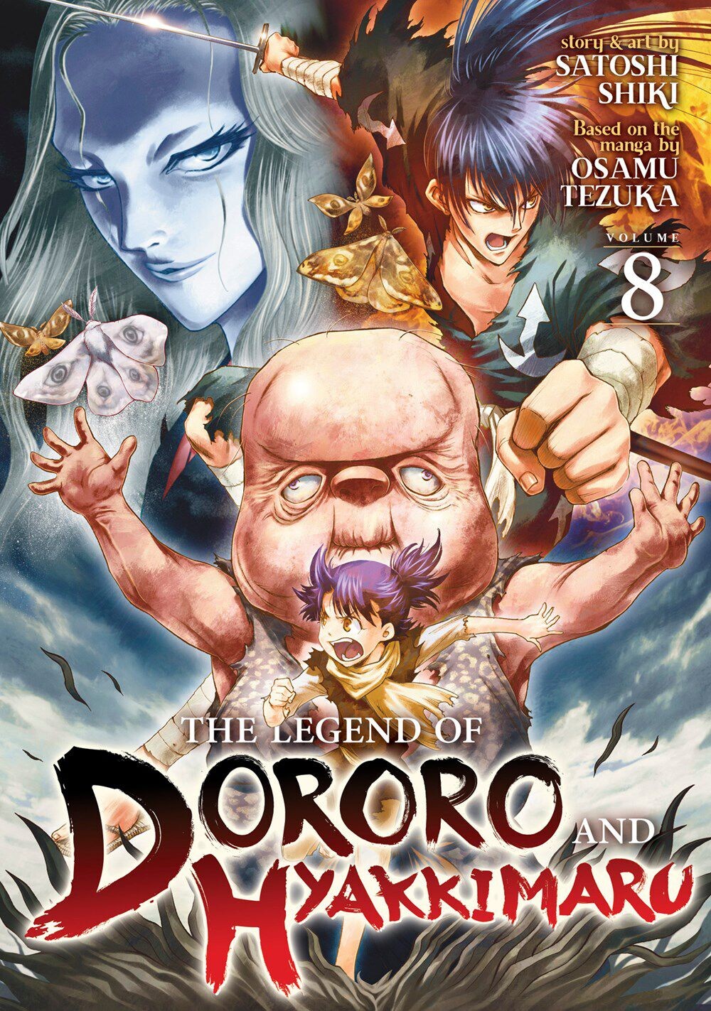 

Манга The Legend of Dororo and Hyakkimaru Manga Volume 8