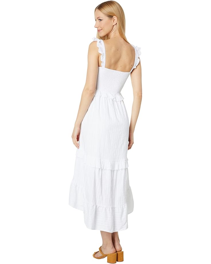 цена Платье Lost + Wander Inlove Again Maxi Dress, белый