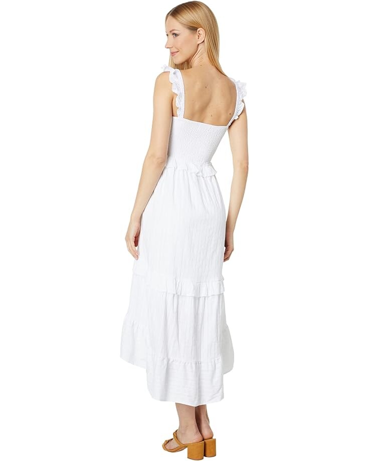 

Платье Lost + Wander Inlove Again Maxi Dress, белый