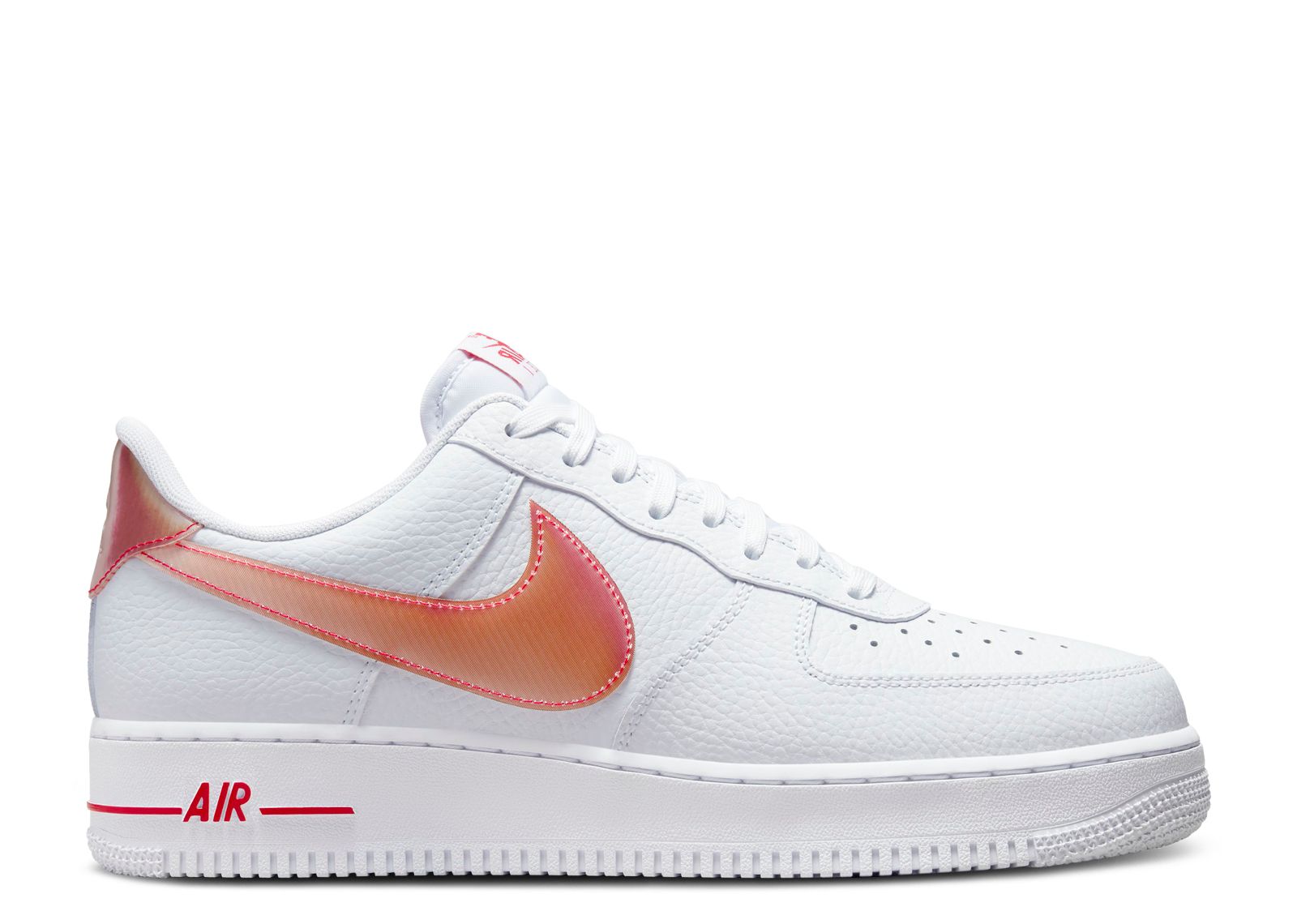 

Кроссовки Nike Air Force 1 '07 'Jumbo Swoosh - White University Red', белый