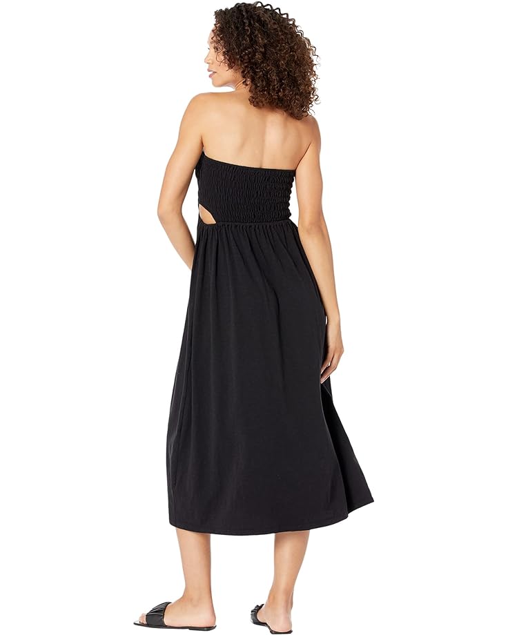 Платье SUNDRY Smock Top Cutout Dress, черный
