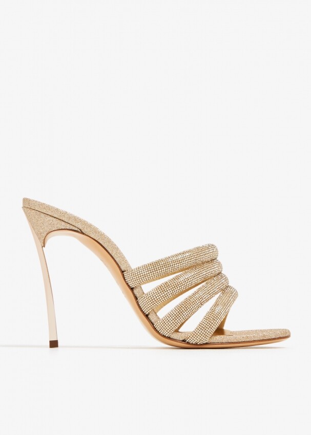 

Мюли Casadei Blade, золотой