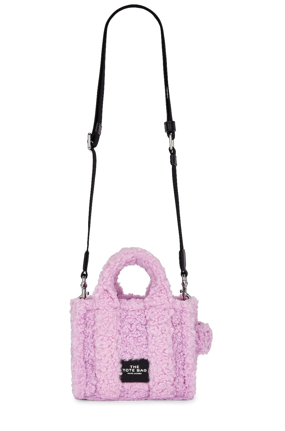 

Сумка-тоут Marc Jacobs The Teddy Mini, сиреневый