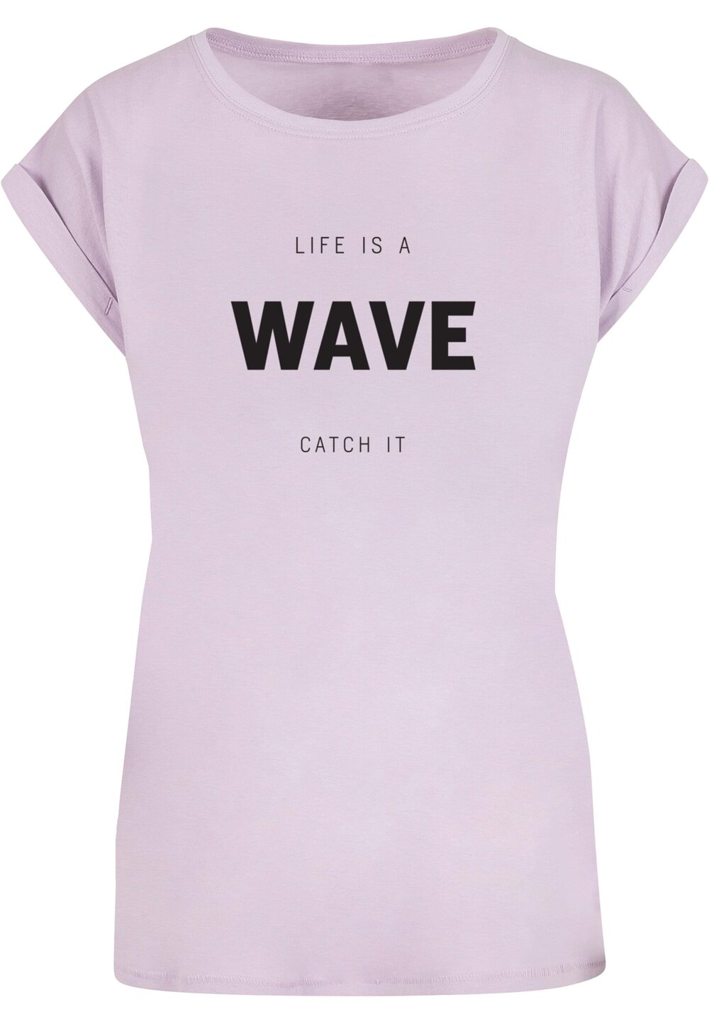 Рубашка Merchcode Ladies Summer - Life is a wave, лаванда противоударный силиконовый чехол life is a wave на samsung galaxy a51 самсунг гэлакси а51